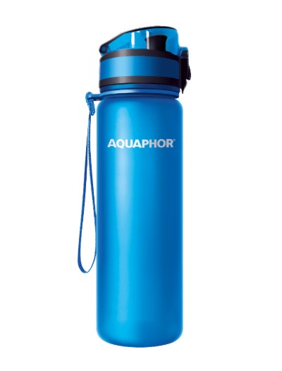 Filter Water Bottle Blue 500ml